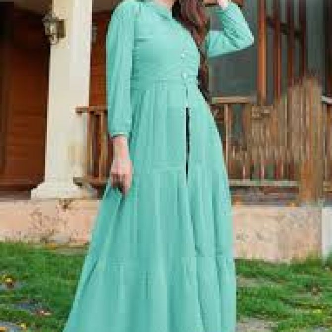 Women's Multi-Color Floral Print Cotton Anarkali Kurta with Palazzo Pants and Dupatta